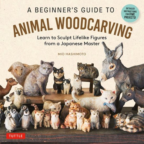 A Beginner's Guide to Animal Woodcarving - cover
