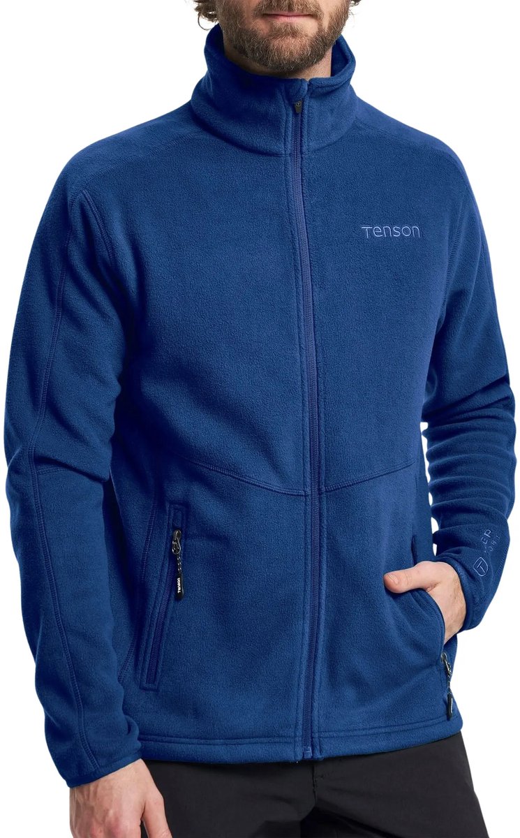 Tenson Fleece Jack Miracle Sapphire Blauw - Maat XL - Heren - Outdoor