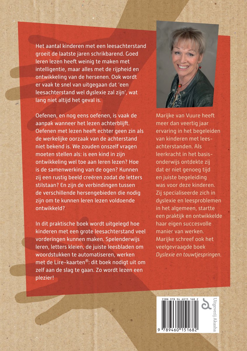 Leren lezen doe je met je lijf - back cover