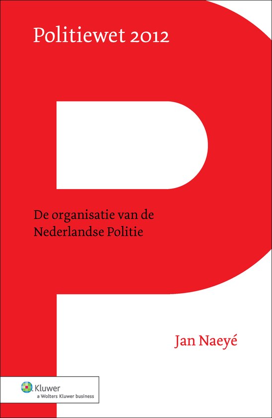 Politiewet 2012 - cover