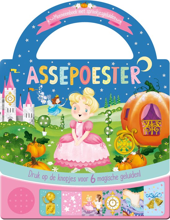 Assepoester - Meeneemboek met sprookjesgeluiden - cover
