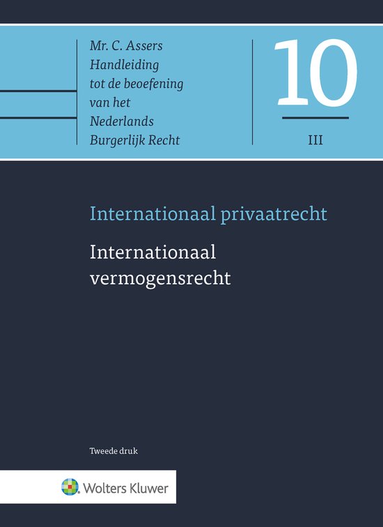Asser-serie 10-III - Internationaal vermogensrecht - cover