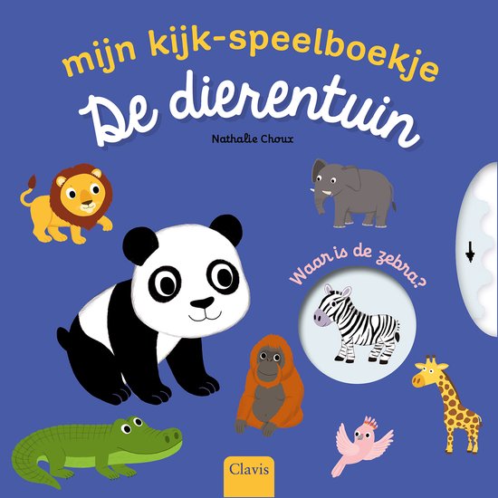 Mijn kijk- speelboekje - De dierentuin - cover