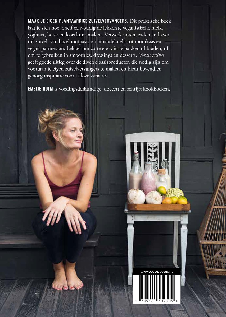 Vegan zuivel - back cover