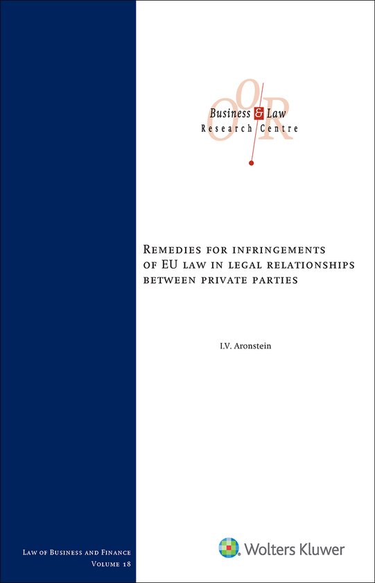 Remedies for infringements of EU Law legal relationships bet ... - cover