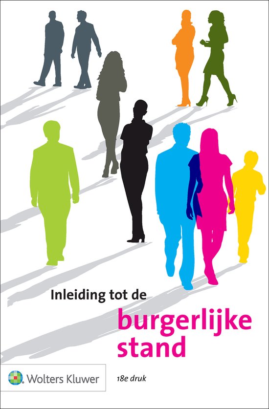 Inleiding tot de burgerlijke stand - cover