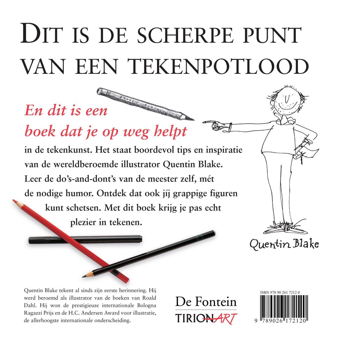 Tekenboek voor veelbelovende kunstenaars - back cover