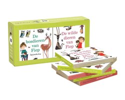 Omslag van Fiep's Bosdieren en Wilde Dieren Uitdeelboekjes