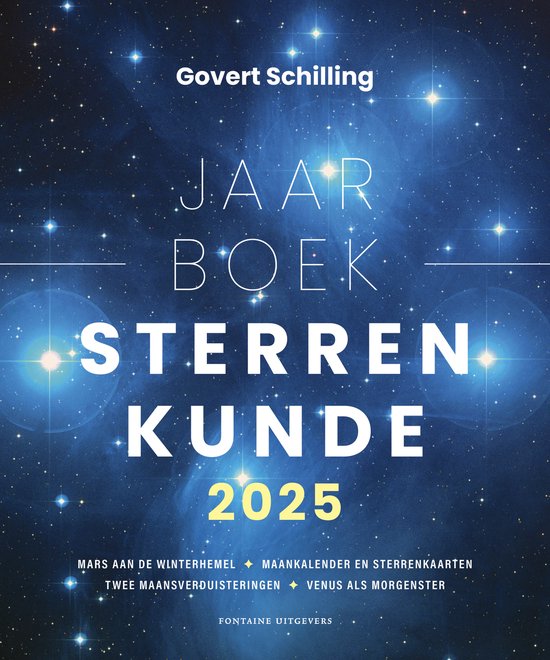 Jaarboek sterrenkunde 2025 - cover