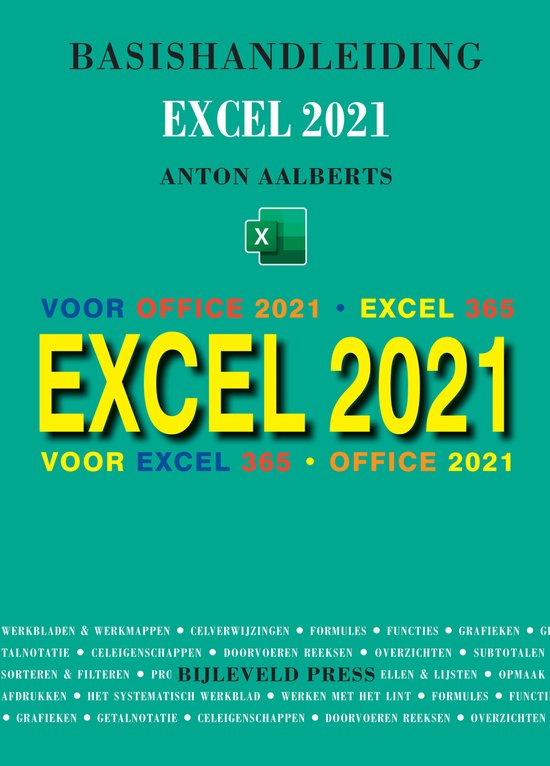 Basishandleiding Excel 2021 - cover