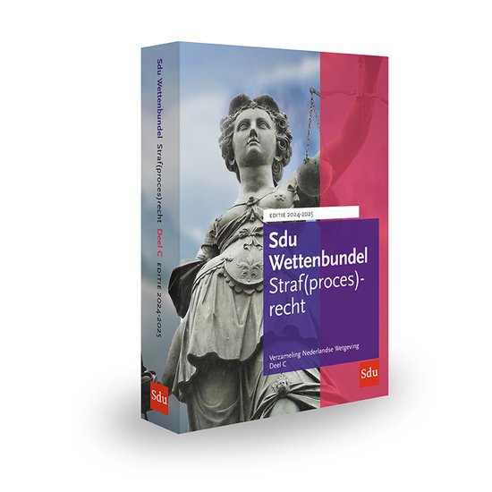 Educatieve wettenverzameling - Wetgeving Straf(proces)recht  ... - cover