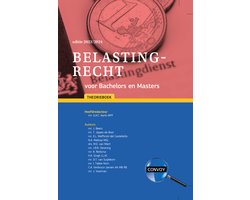 Omslag van Belastingrecht voor Bachelors en Masters 2023/2024 Theorieboek