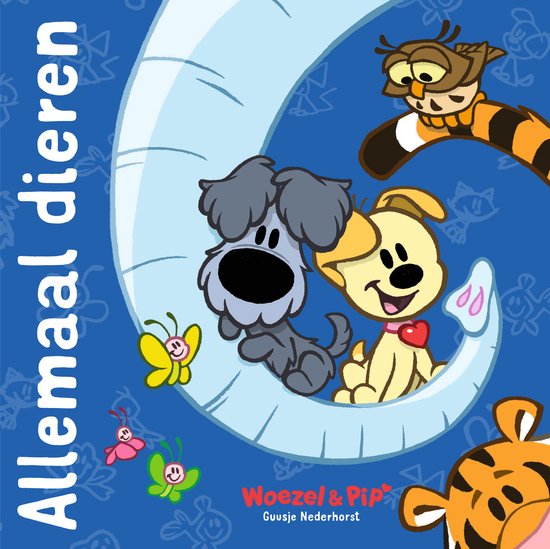 Woezel & Pip - Allemaal dieren - cover