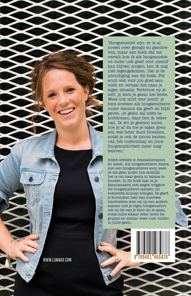 Hoogsensitief ouderschap - back cover