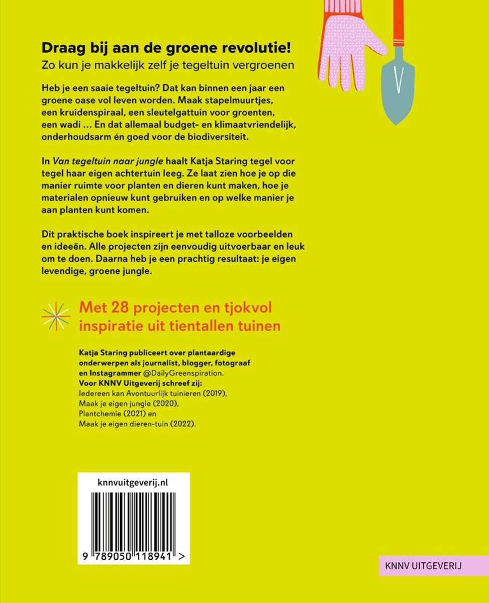 Van tegeltuin naar jungle - back cover