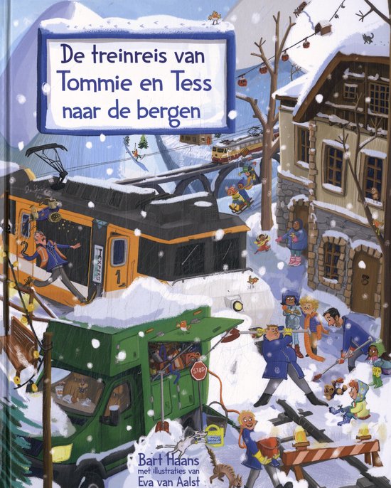 De treinreis van Tommie en Tess 2 - De treinreis van Tommie  ... - cover