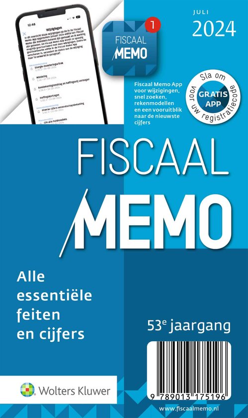 Fiscaal Memo juli 2024 - cover