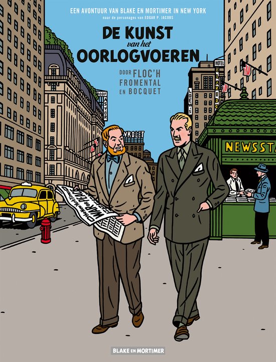 Blake en Mortimer door 1 - De kunst van het oorlogvoeren - cover