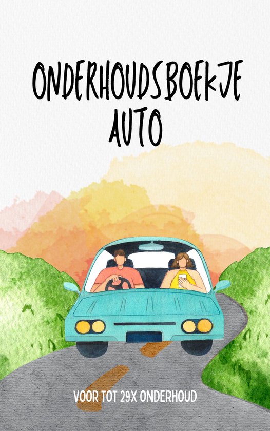 Onderhoudsboekje Auto - cover