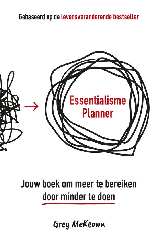 Essentialisme Planner - cover
