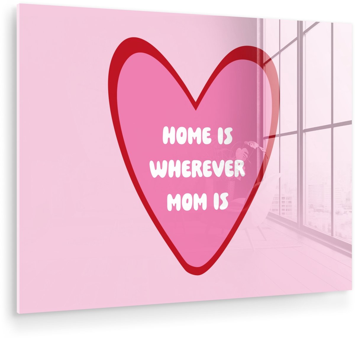Quote - Moeder - Roze