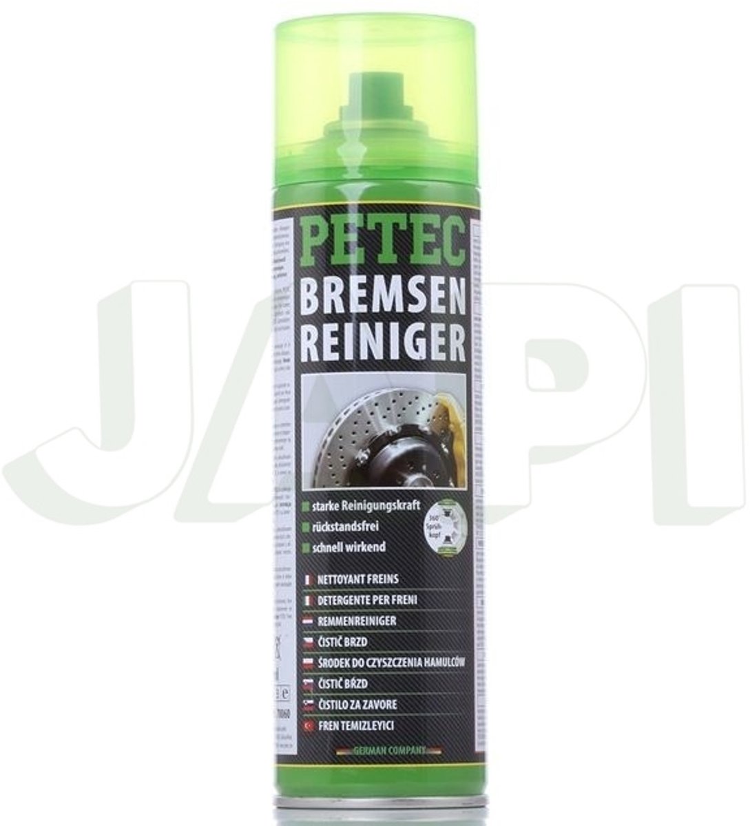 PETEC Remmen- / koppelingsreiniger (70060)