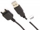 Sony FastPort naar USB-A kabel voor Sony Ericsson telefoons / zwart - 1 meter