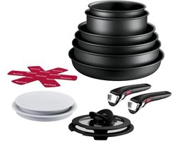 Tefal Ingenio Resist - Pannenset - 13-delig - Inductie - Stapelbaar - Afneembare Handgrepen - Ruimtebesparend