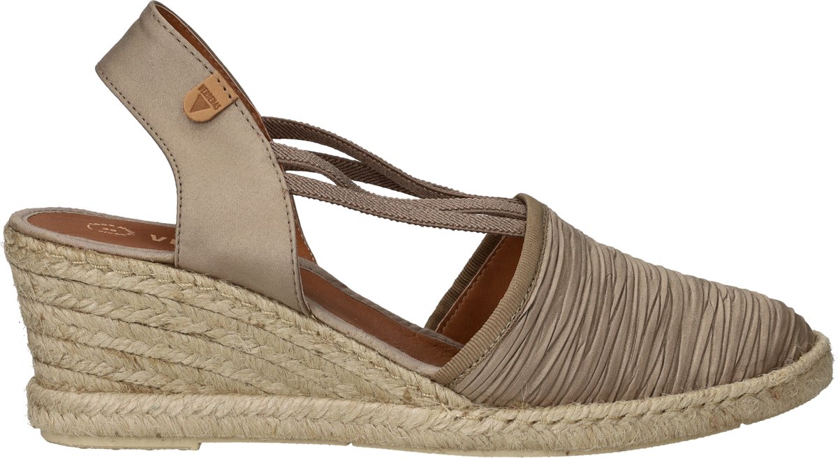 Verbenas Maika Sandalen Touwzool - Grijs - Maat 37