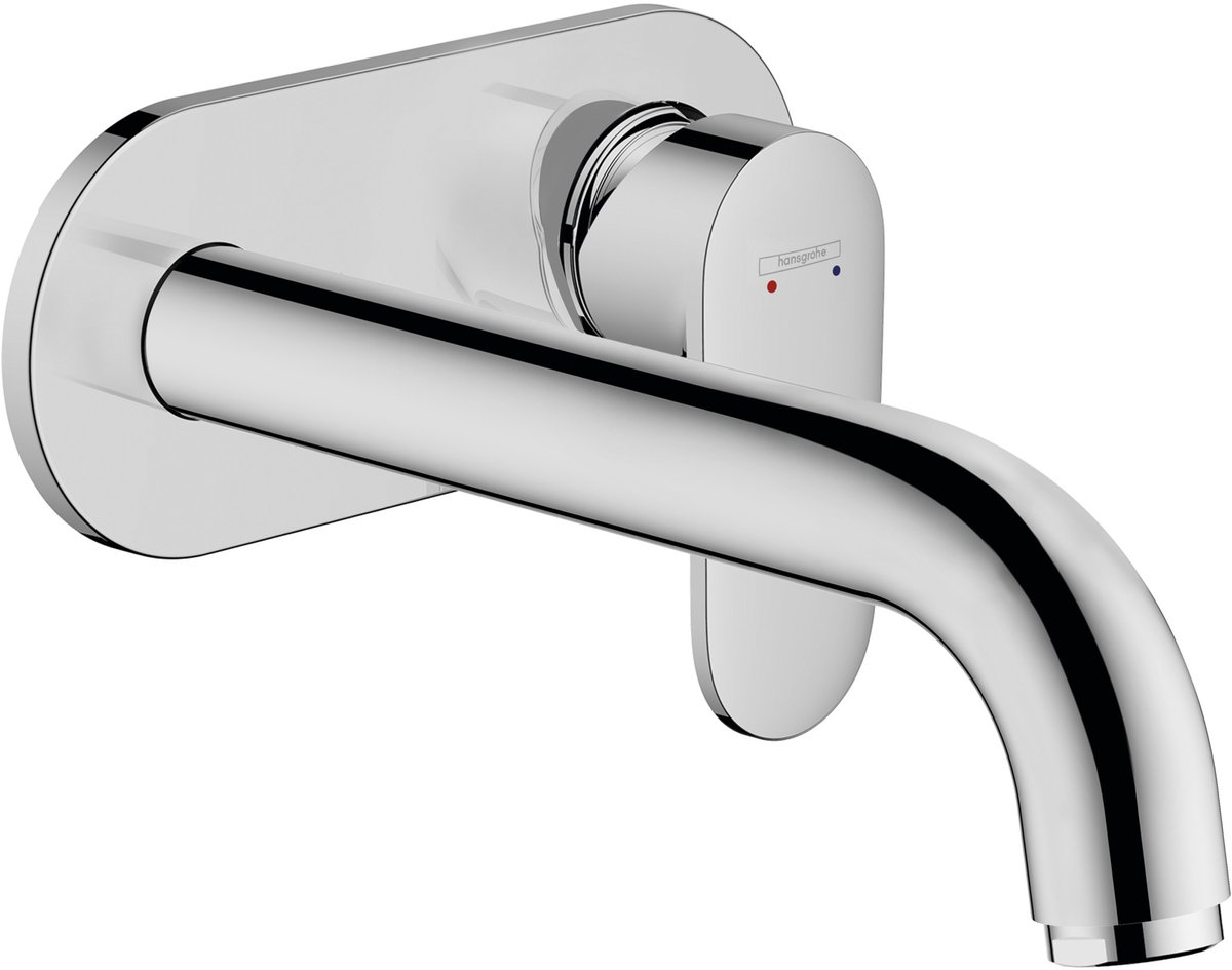 hansgrohe Vernis Blend - Inbouw Wastafelmengkraan - Ééngreeps bediening - 20,7cm maat - Chroom