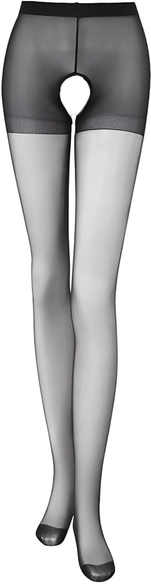 Panty met open kruis | Maat S