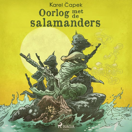 Oorlog met de salamanders - cover