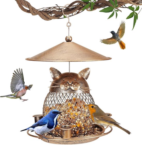 Vogelvoeder, Plastic buis opknoping gemengde zaadvoeder, Wild Bird Feeding Station met stalen haak, Eekhoorn Proof 4 poorten vogelzaden houder, Geweldig voor tuin, Achtertuin, buitenshuis Vogelvoeder, Plastic buis opknoping gemengde zaadvoeder, Wild Bird Feeding Station met stalen haak, Eekhoorn Proof 4 poorten vogelzaden houder, Geweldig voor tuin, Achtertuin, buitenshuis