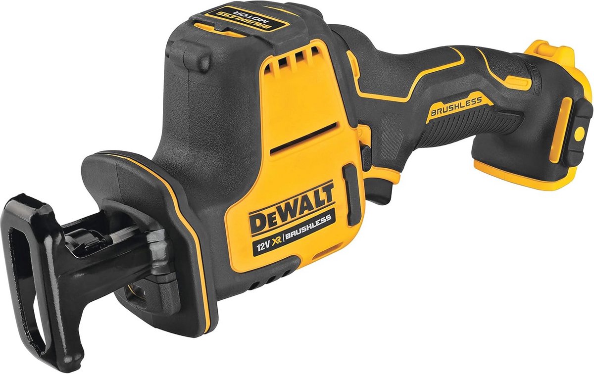 Compacte 10,8 Volt Accu Reciprozaag met Borsellose Motor en LED-Licht