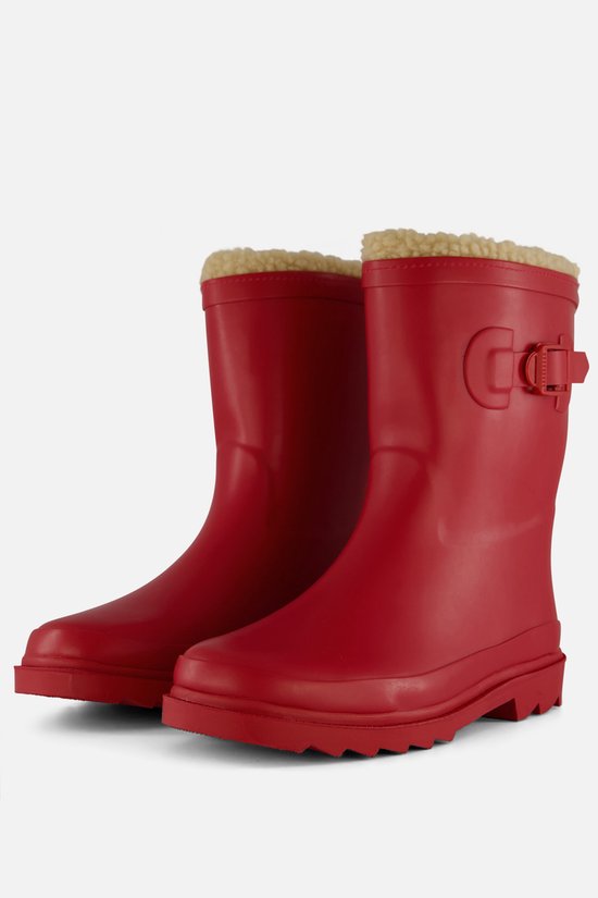 XQ Footwear Regenlaarzen rood Rubber - Maat 28