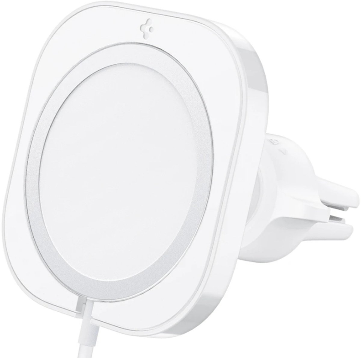 Spigen MagFit Ventilatierooster Houderstandaard Apple MagSafe Wit
