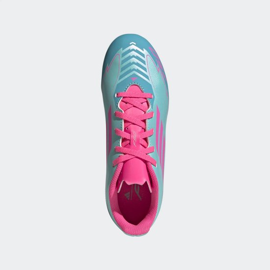 ADIDAS - f50 club fg/mg j messi - Voetbal schoen firm ground jongens - Turquoise