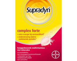 Supradyn Complex Forte - 2 x 45 bruistabletten - 45 stuks
