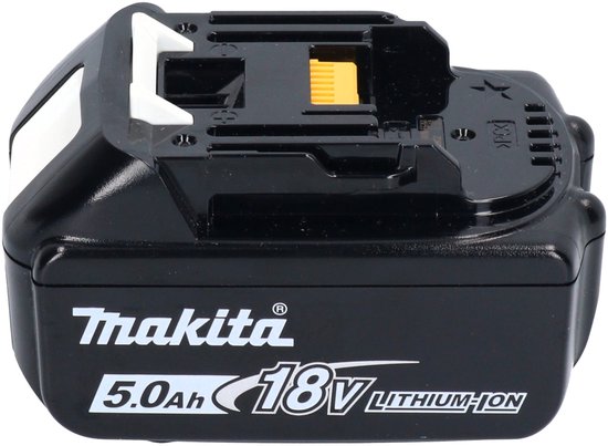 Makita DHW 080 T2K Snoerloze hogedrukreiniger 36 V ( 2x 18 V ) 80 bar 380 l/u Borstelloos + 2x accu 5.0 Ah - zonder lader van Makita — afbeelding 2