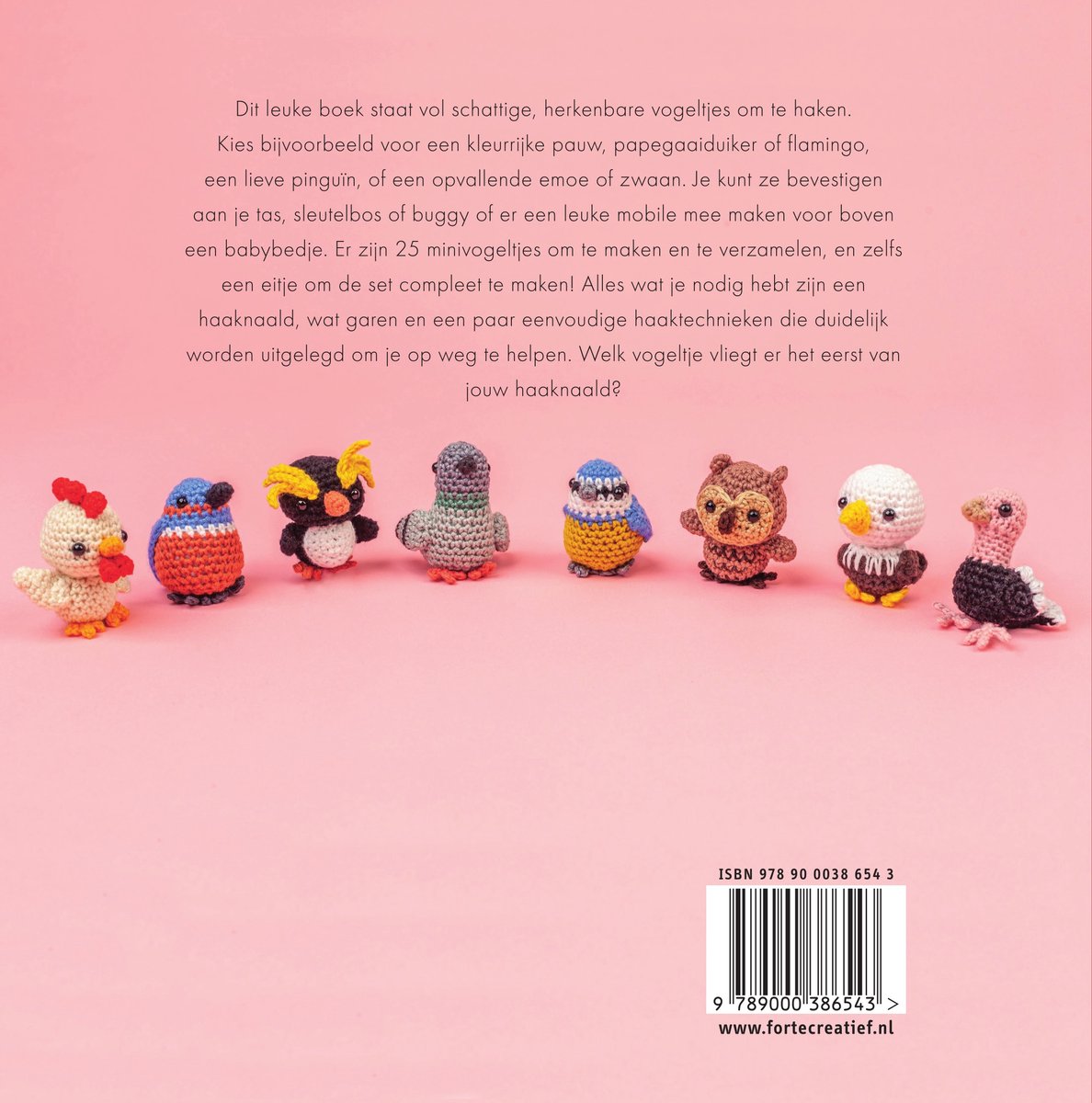Minivogeltjes haken - back cover