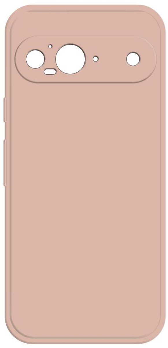 Hoesje voor Google Pixel 9 - Phonesta Color Silicone Back Cover - Sandstone Pink