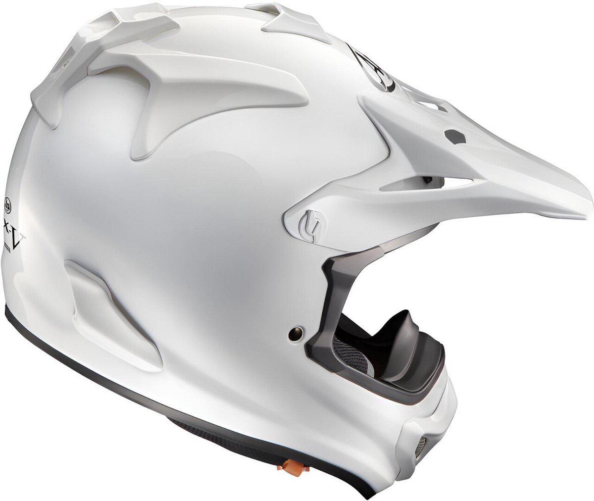 Arai MX-V EVO Solid Wit Crosshelm - Helm – foto 3