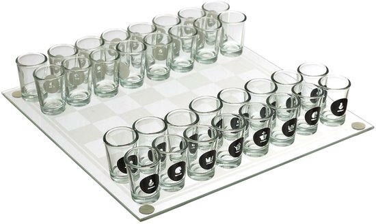 Drankspel/drinkspel - shotjes schaken - bordspel - feestartikelen - schaakspel - Cadeau