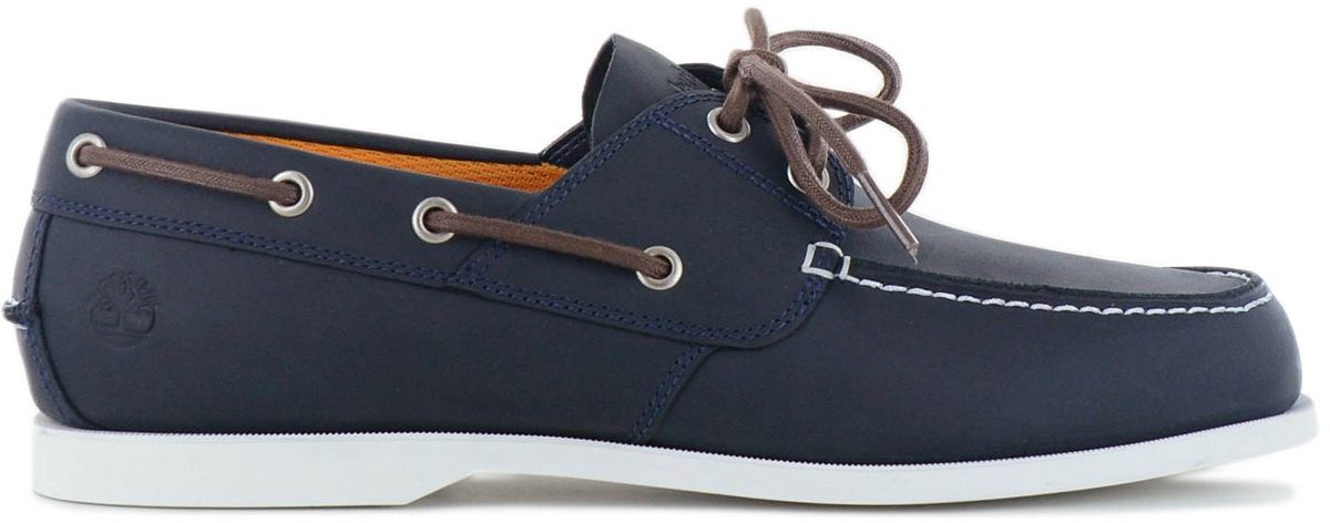 Timberland Cedar Bay Boat Shoe Heren klassische Bootsschuhe Leer TB0A28BM-019 Blauw