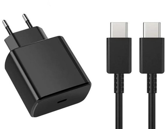 USB-C Snellader 45W met Kabel 2m – Power Delivery 3.0, PPS, Super Fast Charging voor iPhone 16, Samsung Galaxy en meer