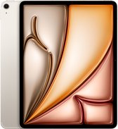 Bol.com Apple iPad Air M3 (2025) - 13 inch - Wi-Fi + Cellular - 128GB - Starlight aanbieding
