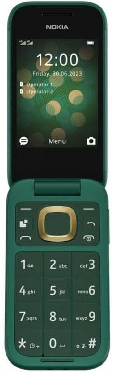 NOKIA 2660 SW: Téléphone portable, flip, 4G, noir chez elektronik