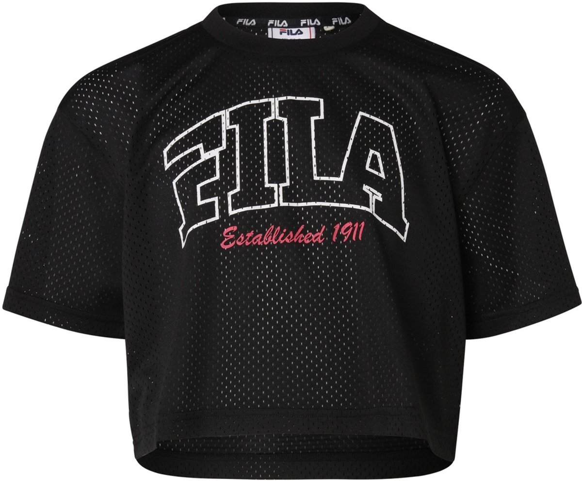 Fila T-shirt voor meisjes Ludwigswinkel Loose Cropped Boxy Mesh Tee FAT0654 -170/176 Zwart