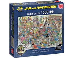 foto van Jan van Haasteren - NK Mens Erger Je Niet - 1000 stukjes puzzel - Legpuzzel