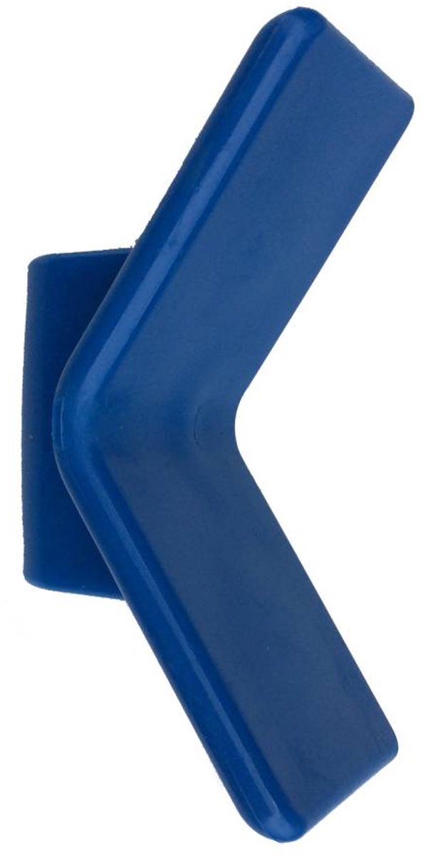 Vangmuil Blauw PE ( Streeploos) 72x22 mm
